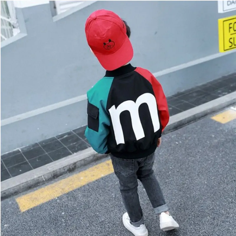 Новинка 2020 года Модные весенне осенние куртки для девочек Модный топ Детские