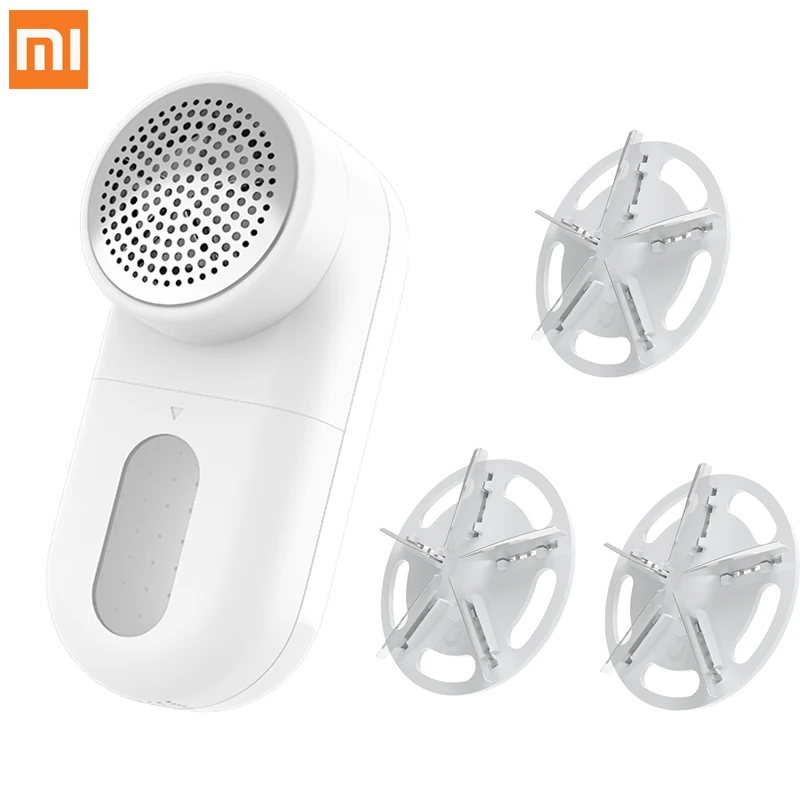 

Xiaomi Mijia Lint Remover Hair Ball Trimmer Sweater Fuzz Pellet Trimmer Portable Chargeable 5 Leaf Cutter Head Motor Trimmer