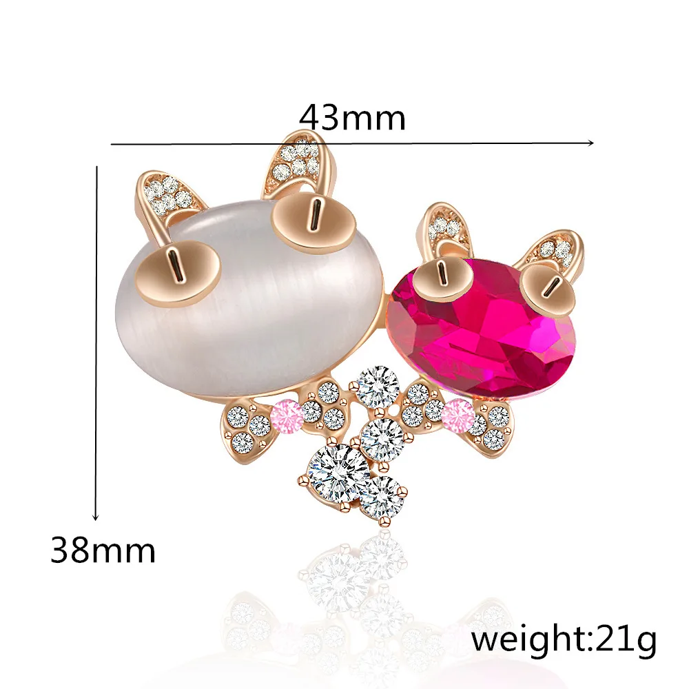 Новинка корейская модная индивидуальная брошь NPKDS с изображением леса и милой