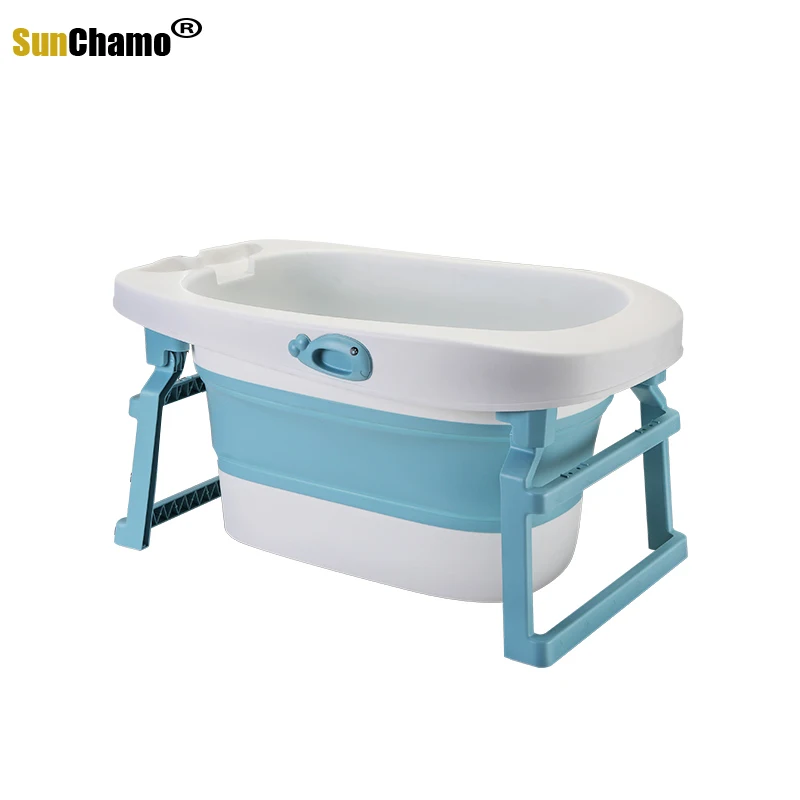 Горячая Распродажа 2021 Детская ванна складное ведро для купания новорожденных