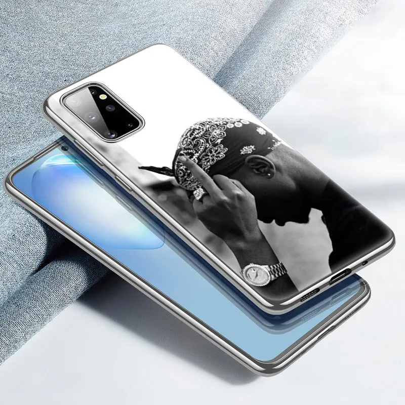 2pac makaveli tupac amaru shakur soft case for samsung galaxy a12 a02 a03s a21s a22 a32 a52 a72 a82 s21 plus fe ultra m32 m12 free global shipping