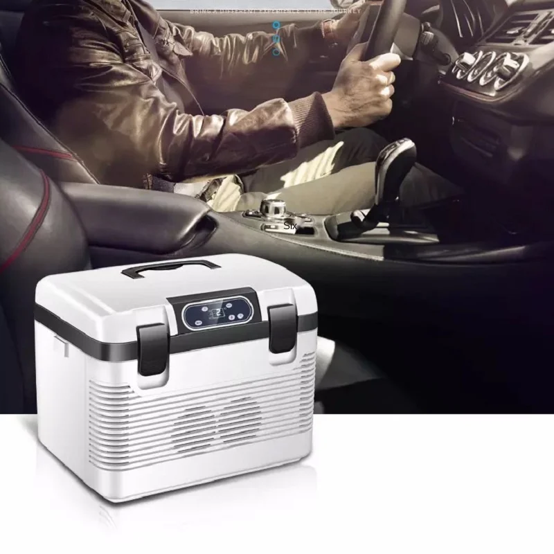 

19L Car Home Usd 12V 24V 220V Rapid Refrigeration Fishing Incubator Car Intellengent Refrigerator Camping Cooling Heating Milk