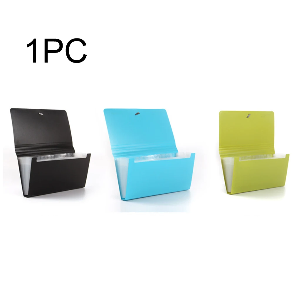 

13 Pockets School Money Bag Bill Home Receipts Expanding A4 Size File Folder Document Organizer Large Capacity Portable