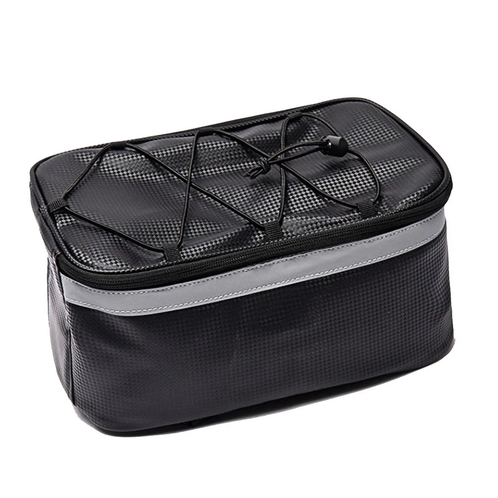 

Bike Trunk Bag 7L Bicycle Commuter Bag Water Resistant Cycling Rear Seat Bag With Waterproof Rain Cover Bike Accessories