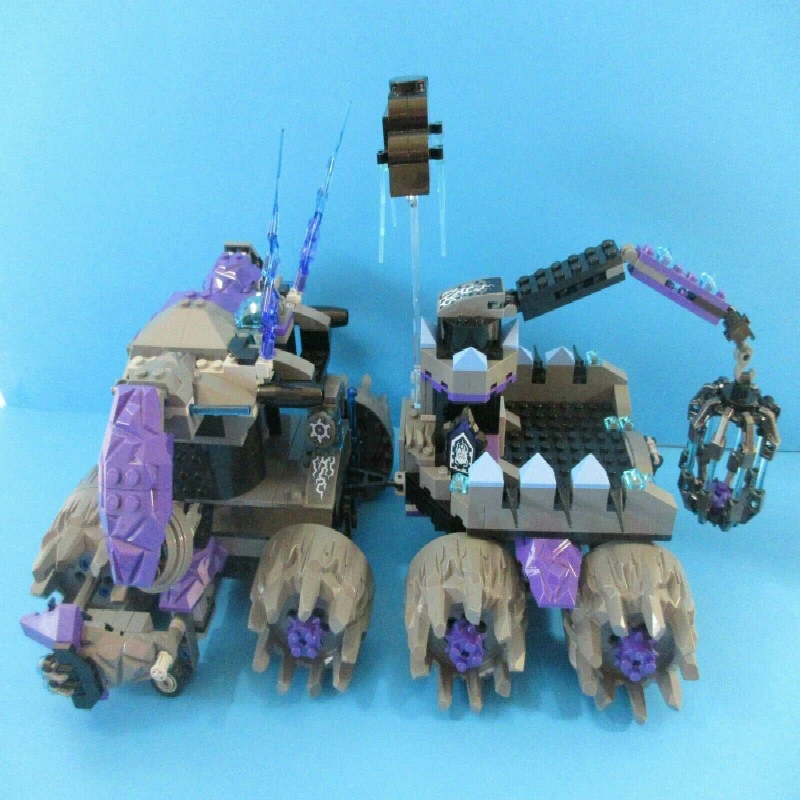 

878pcs Nexoese Knight Jestro's Headquarters Model Building Blocks 70352 Nexused Saber Robots Toy For Kids