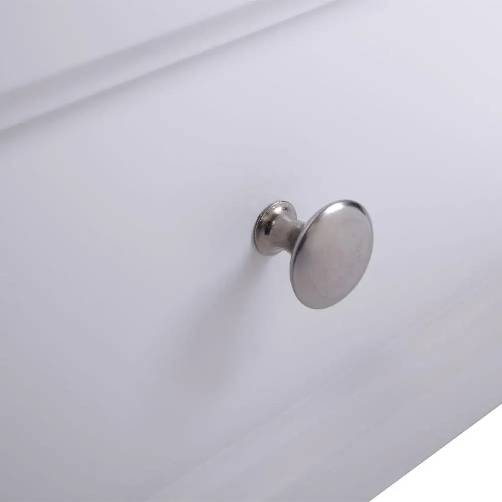 

2-tier design Country Style Two-Tier Night Table Large Size White for Bedroom Home Decoration