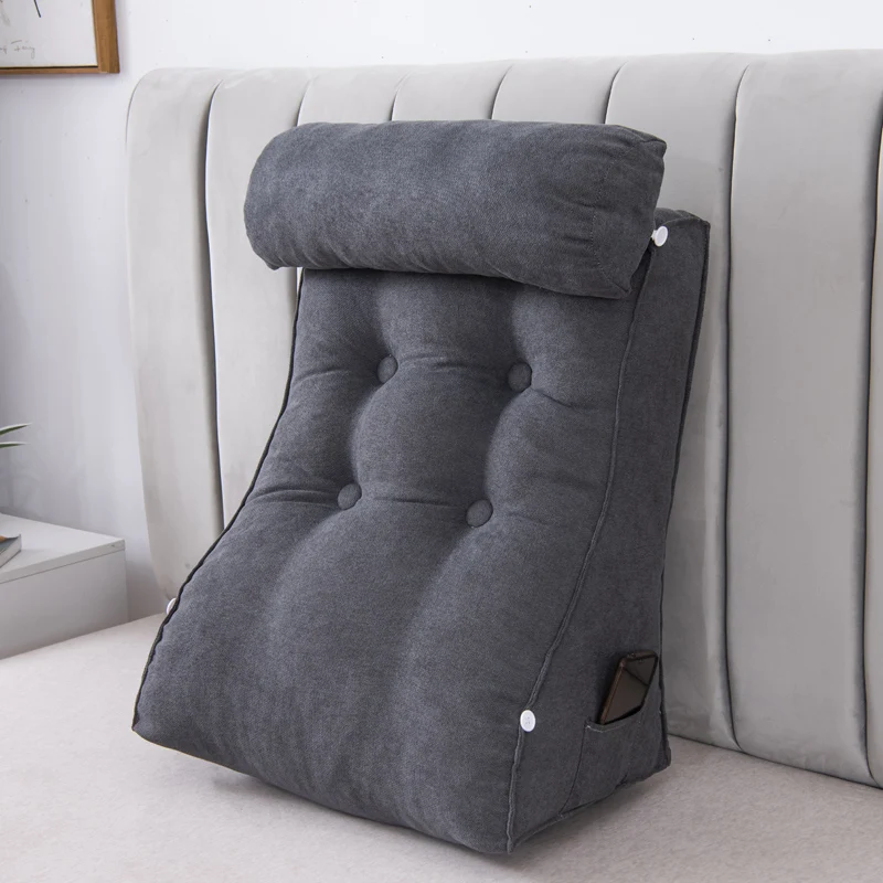 Большой Размеры сзади на талии Зеленый Подушка поясничная подушка с утепленной