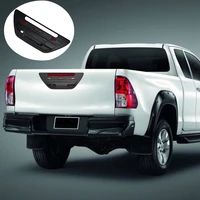 for toyota hilux accessories back door decoration tail gate rear door handle cover trunk trim for revo 2015 2017