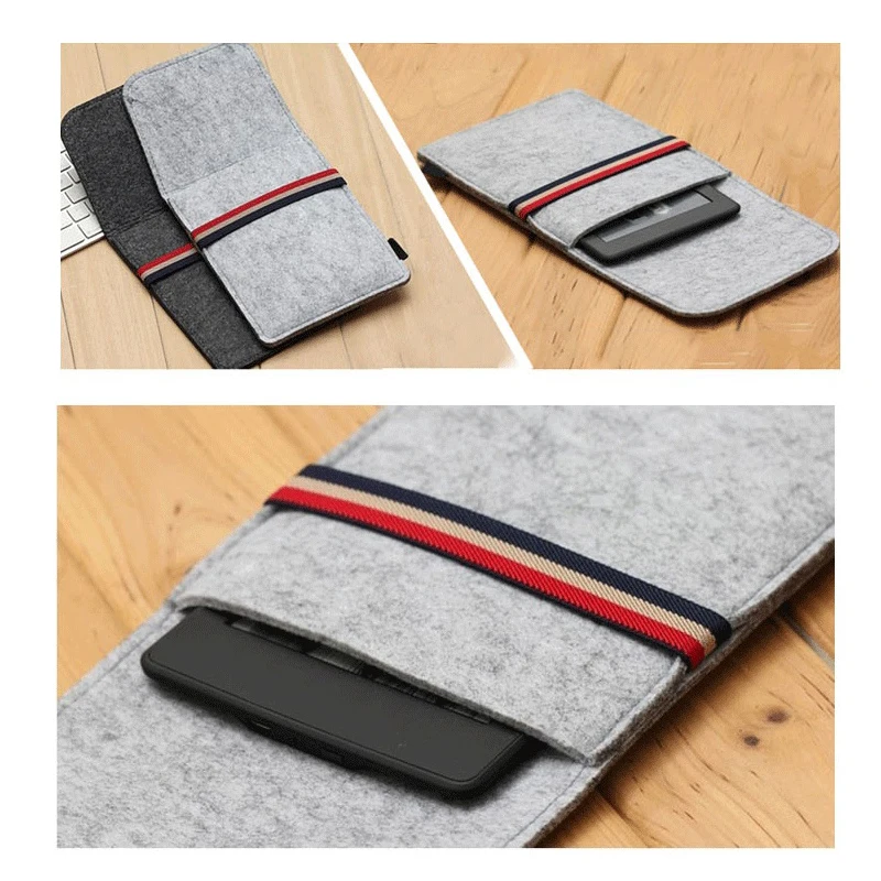 For 2018 Kindle 10 th Generation Case Felt Cover Amazon Paperwhite 1/2/3 Bag 8th 6 inch Ebook pouch Tablet sleeve | Компьютеры и офис