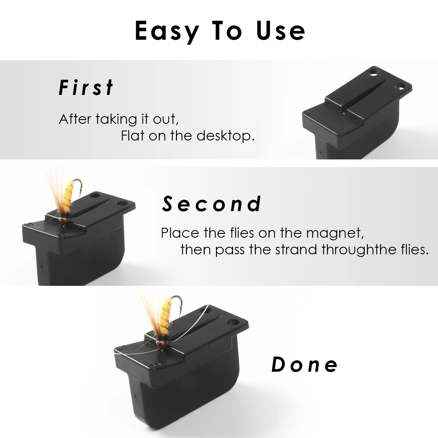 SF Fly бусины для рыбалки флилес Магнитный палантин Threader EZ линия палантин|line magnetic|line