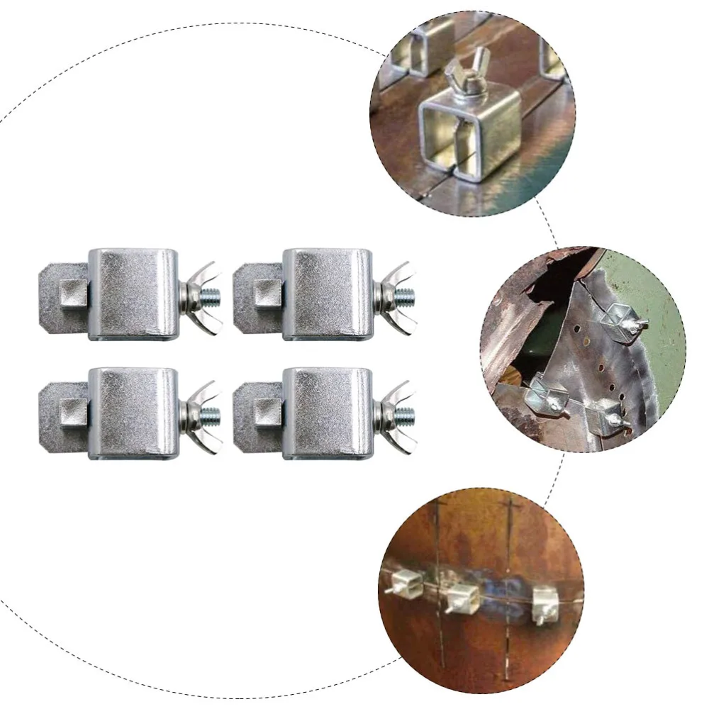 

8pcs Metal Welding Clamps Auto Body Panel Clamps for Edge to Edge Welding