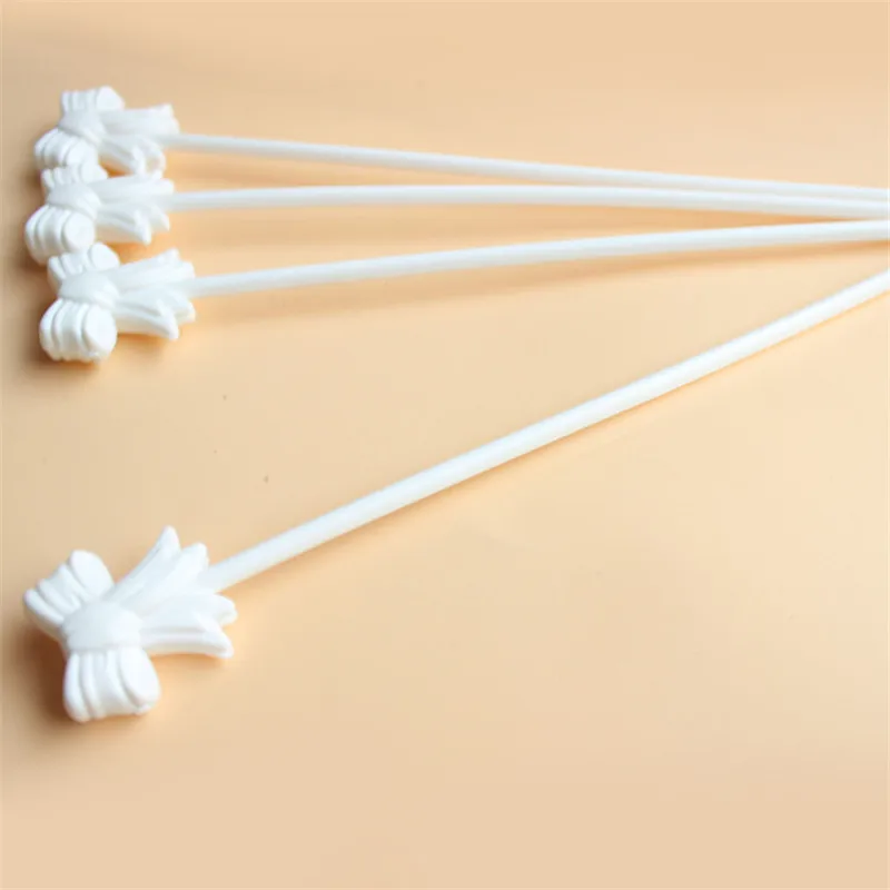 Автоматический буксирный стержень с белым бантом 10 шт. самовзрывающийся шаровой