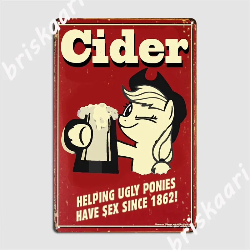 

Applejack Cider Metal Signs Club pub Garage Funny Poster Tin sign Posters