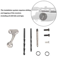 tactical mosin nagant 7 62x54r polished stainless steel bolt handle parts set kit bent bolt adapter airsoft hunting accessories