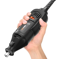 lomvum 400w dremel electric grinder mini drill rotary tools set 350w diy grinder 6 speed abrasive tool engraver kit eu