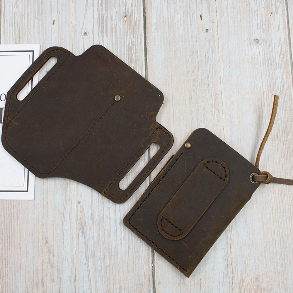 

1PC PU Leather Cell Phone Purse Wallet Men Cellphone Loop Holster Case Belt Waist Bag Men's pockets Suitable for any phone