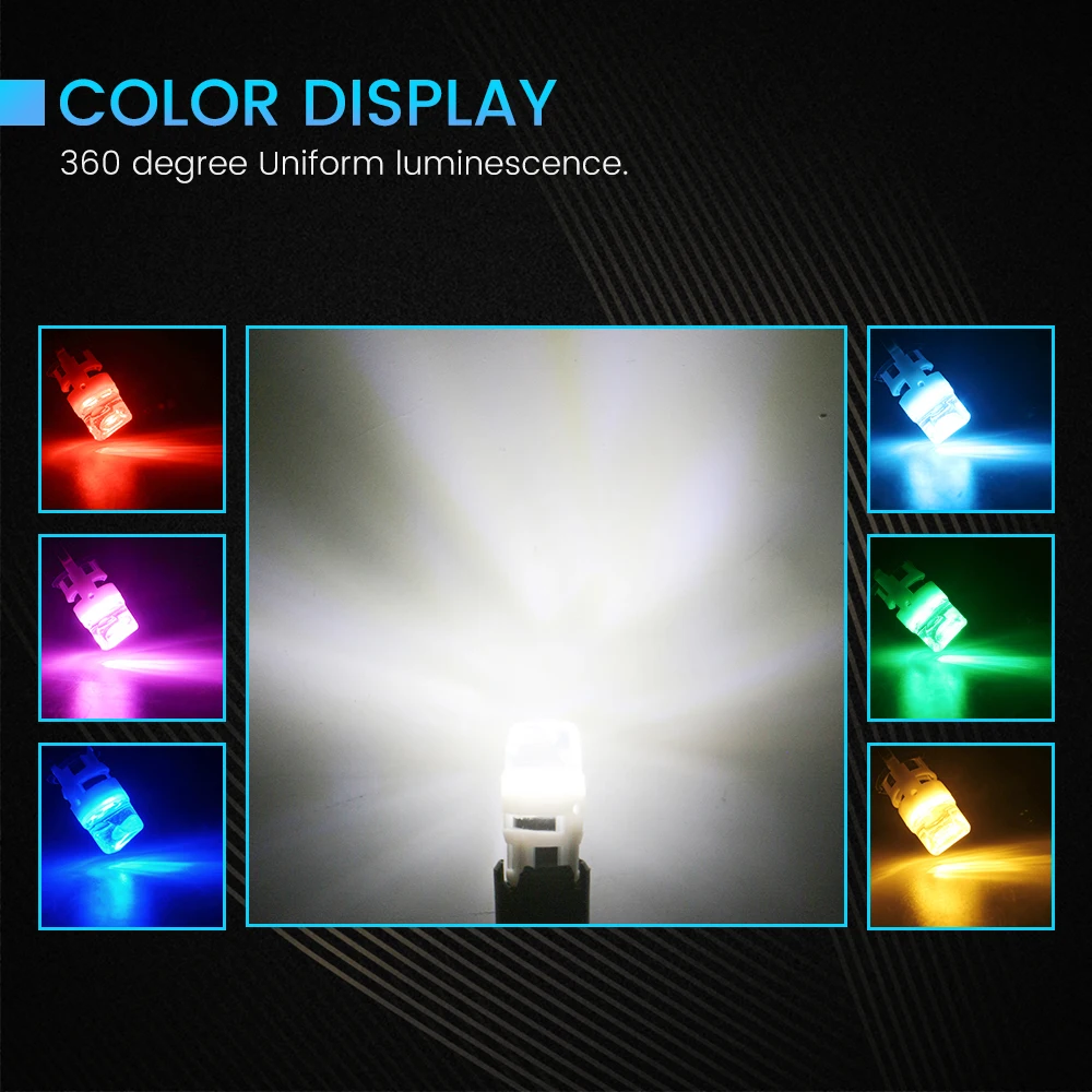 YM E Bright T10 W5W 2835 светодиодный сигнальный фонарь для объектива автомобиля 194 168