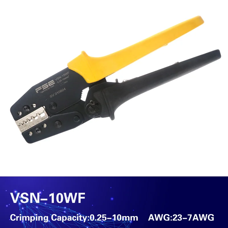 VSN-10WF Pliers FSE HSC8 6-4 6-6 обжимной инструмент обжим kablo kesici плоскогубцы Кабельные инструменты обжимные плоскогубцы кусачки crimpador мини плоскогубцы - Цвет: VSN-10WF Pliers
