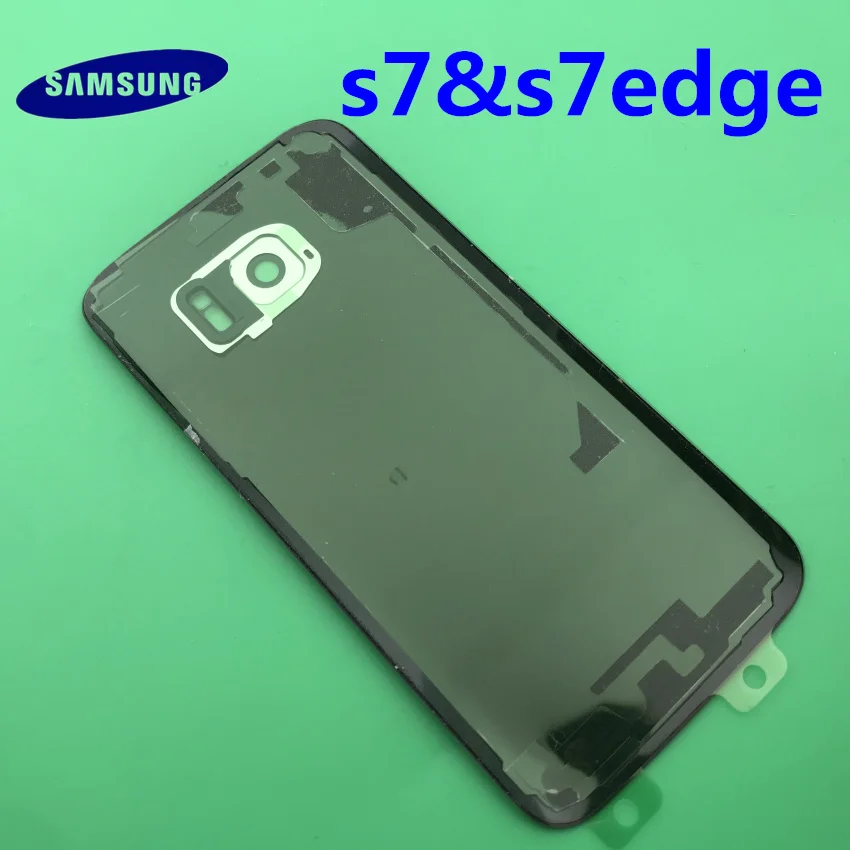 Сменная оригинальная задняя панель стеклянная Задняя для Samsung Galaxy s7 G930 S7 edge G935