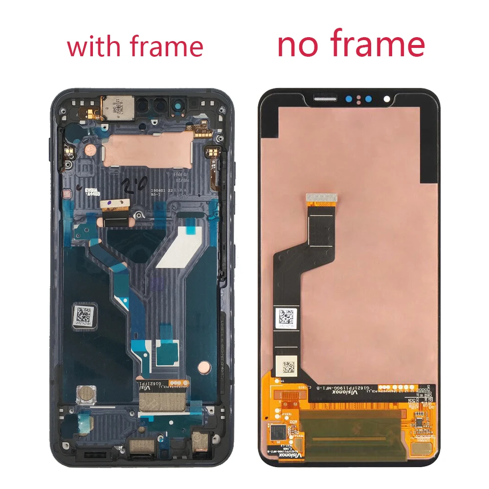 original 6 21 lcd for lg g8s thinq lcd display touch screen digitizer assembly for lg g8s thinq lmg810 lm g810 lmg8 replacement free global shipping