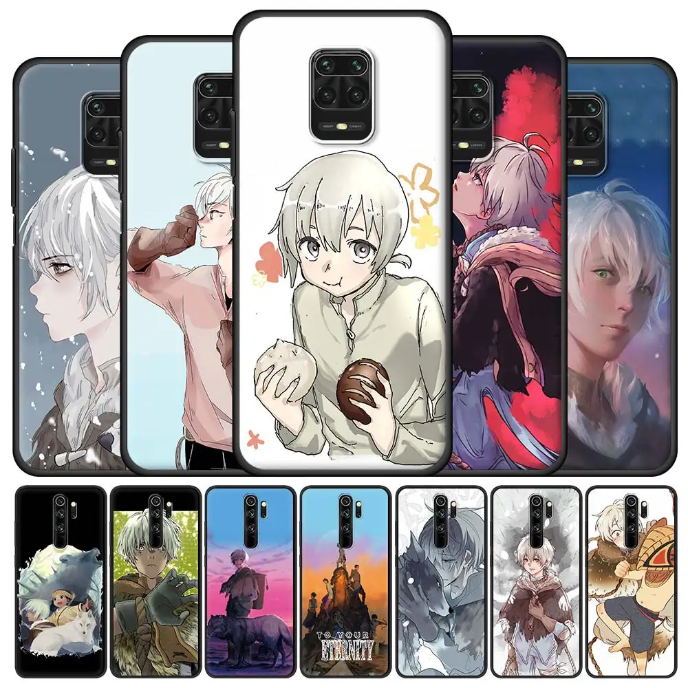 

For Xiaomi Redmi Note 9S 8 Pro 8T 9 7 7A 8A 9A 9C 6A Phone Case For Redmi Note 10 Pro Black Cover To Your Eternity