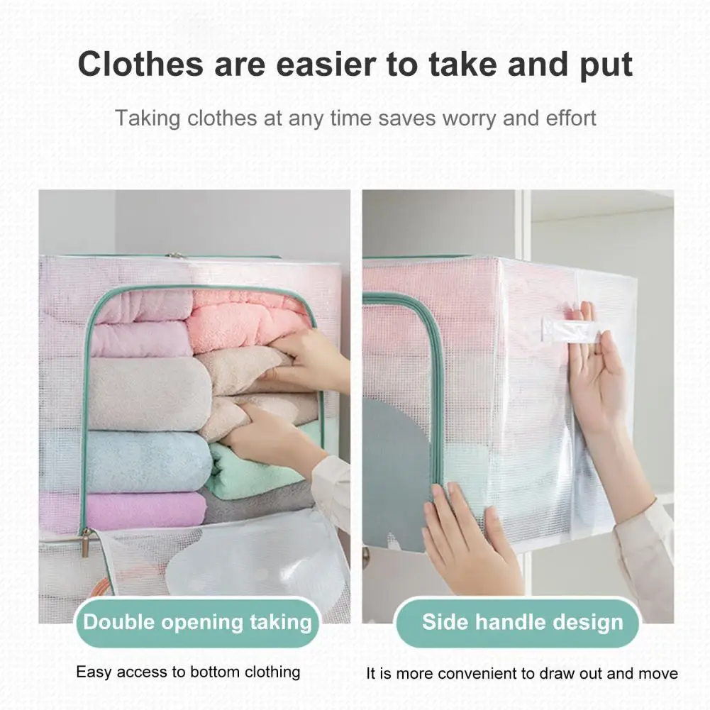 

Органайзеры для шкафа, практичные прочные сумки на молнии с крышкой для одеял, вместительные сумки для хранения одеял с защитой от пятен