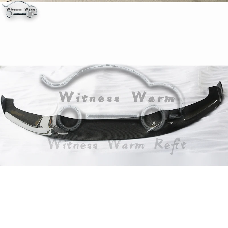 Передний бампер F30 передний из углеродного волокна спойлер сплиттер с углом