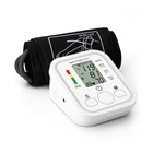 Домашний медицинский инструмент для измерения пульса, портативный цифровой тонометр с ЖК-дисплеем монитор артериального давления на руку, 1 шт.
