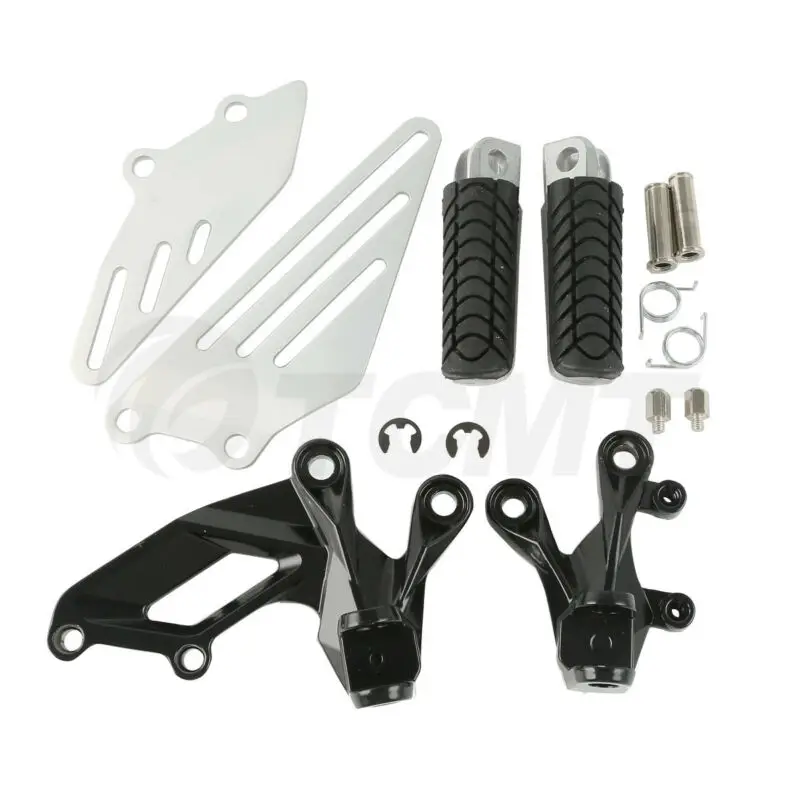 Передние Подножки для мотоцикла комплект кронштейнов KAWASAKI ZZR1400 ZZR 1400 ZX14R 2006 2018