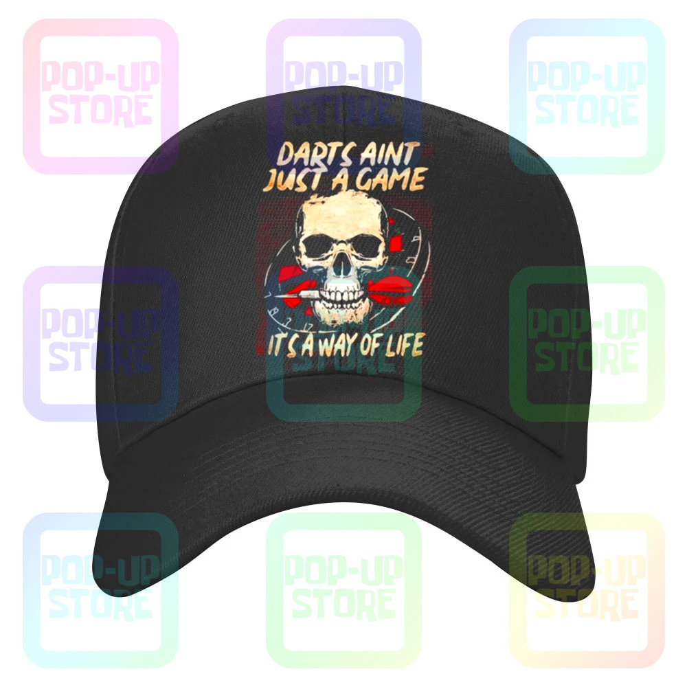 Бейсбольная кепка с черепом для Дартса в стиле сто игра | Аксессуары одежды