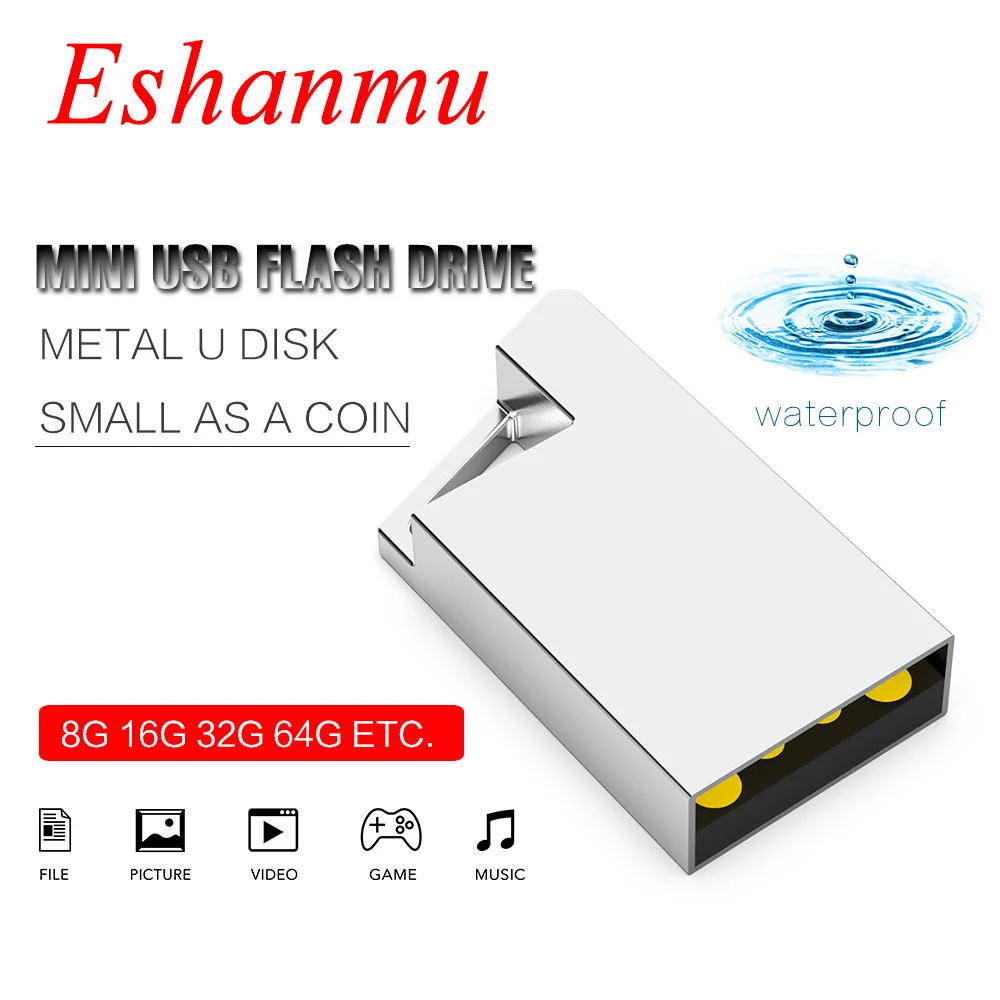 Супер мини Usb флеш-накопитель водонепроницаемый 4 ГБ-128 ГБ горячая распродажа