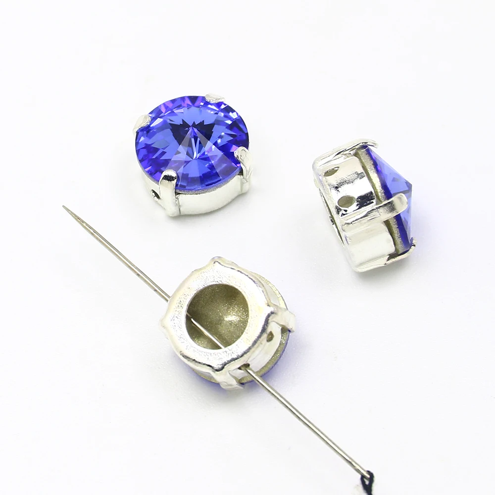 30 шт. Rivoli K9 стеклянный камень с плоским основанием украшения Стразы бусины