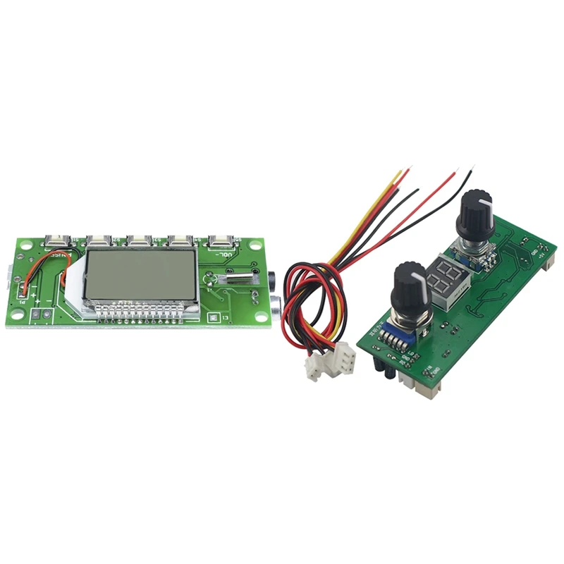 

1 Pcs Fm Transmitter 87-108Mhz Dsp Pll Digital Wireless Board & 1 Set 100 Kinds Effects DSP Digital Reverb Module