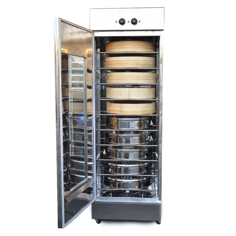 

10-layers steamer Pasta fermentation tank, bread buns fermenter, pasta processing machine, for bakery restaurant machine 220v