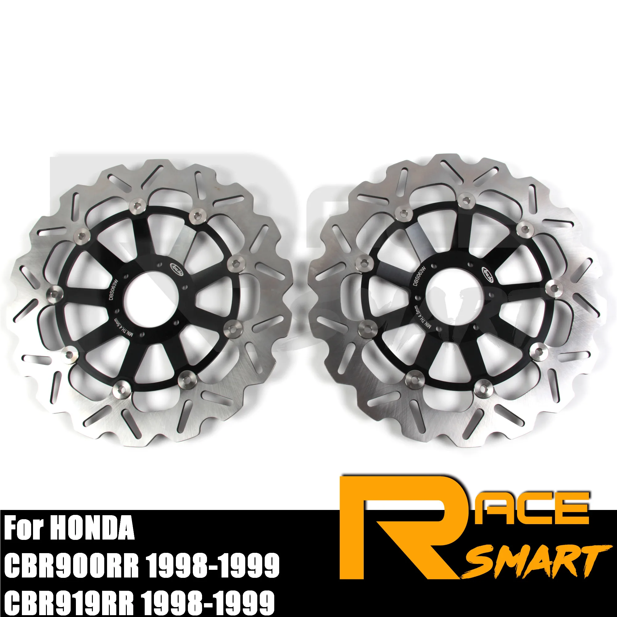 Для HONDA CBR900RR 900 1998 - 1999 мотоцикла CNC передний тормозной ротор диск диски роторы CBR