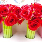 1 шт., Новая креативная ручка с чернилами стандартных цветов силиконовый симпатичный ткань искусственный цветок розы гель черные чернила для ручки Canetas канцелярские принадлежности