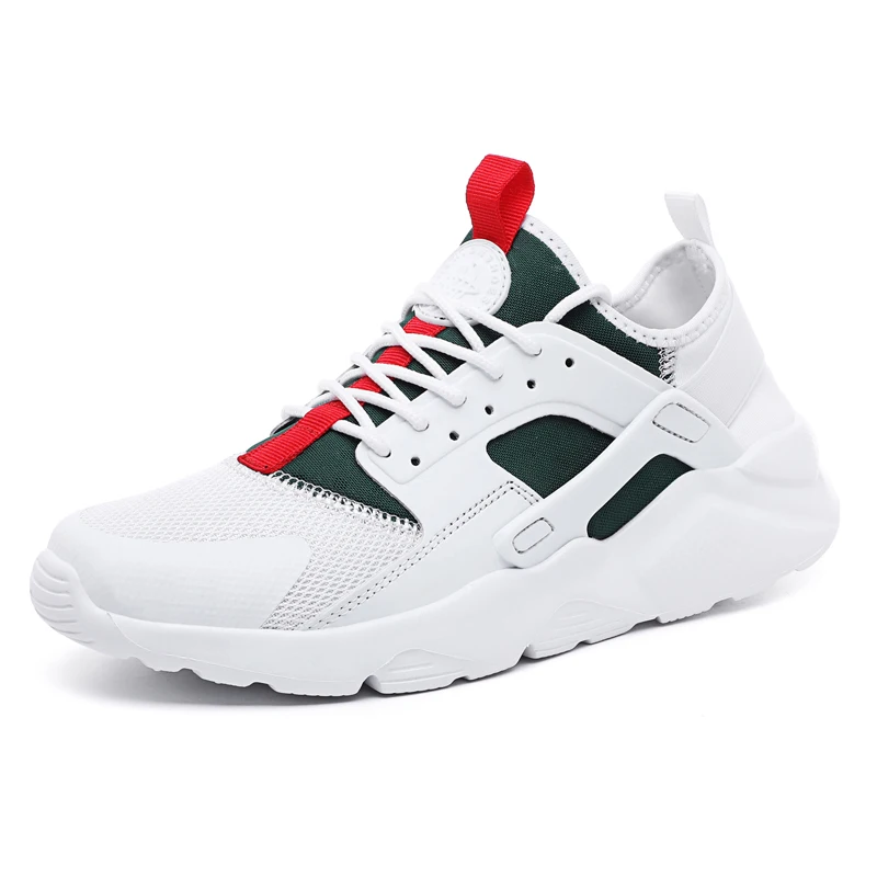 Новые модные кроссовки для мужчин противоскользящая обувь бега увеличивающая