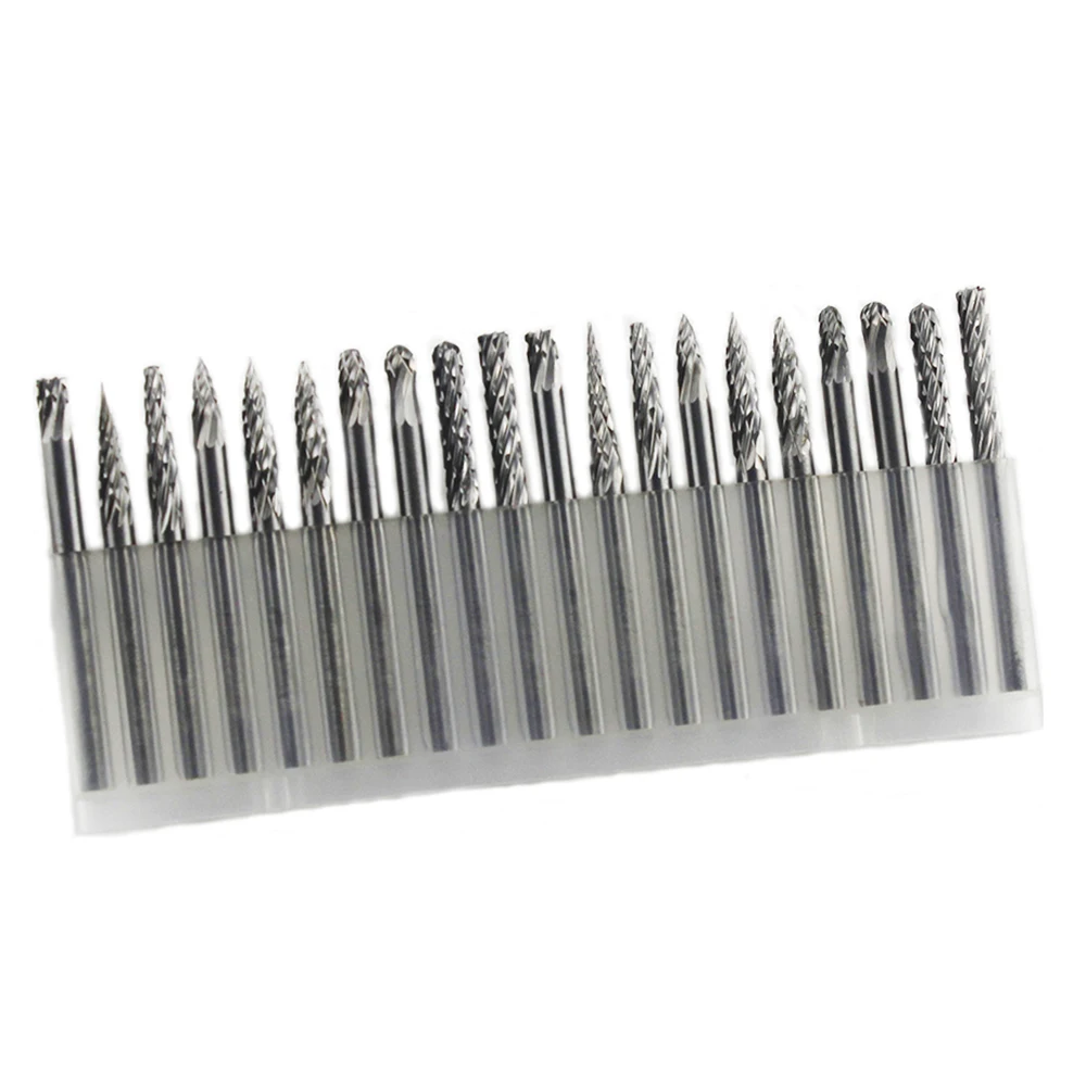 

Набор гравировальных фрез TUOSEN, комплект из 20 насадок из карбида вольфрама/лот для Dremel