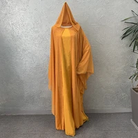 houseofsd 2022 women diamond deading chiffon hijab abaya african style middle east ladies muslim stones batwing sleeve gowns