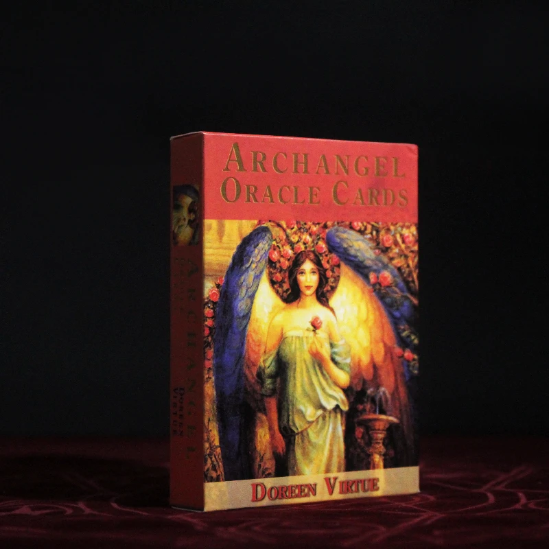 2021 New Arrive Arch Angel Oracle Card 78pcs Tarot Full English Version Playing With Electronic Manual Table Game Gift | Спорт и