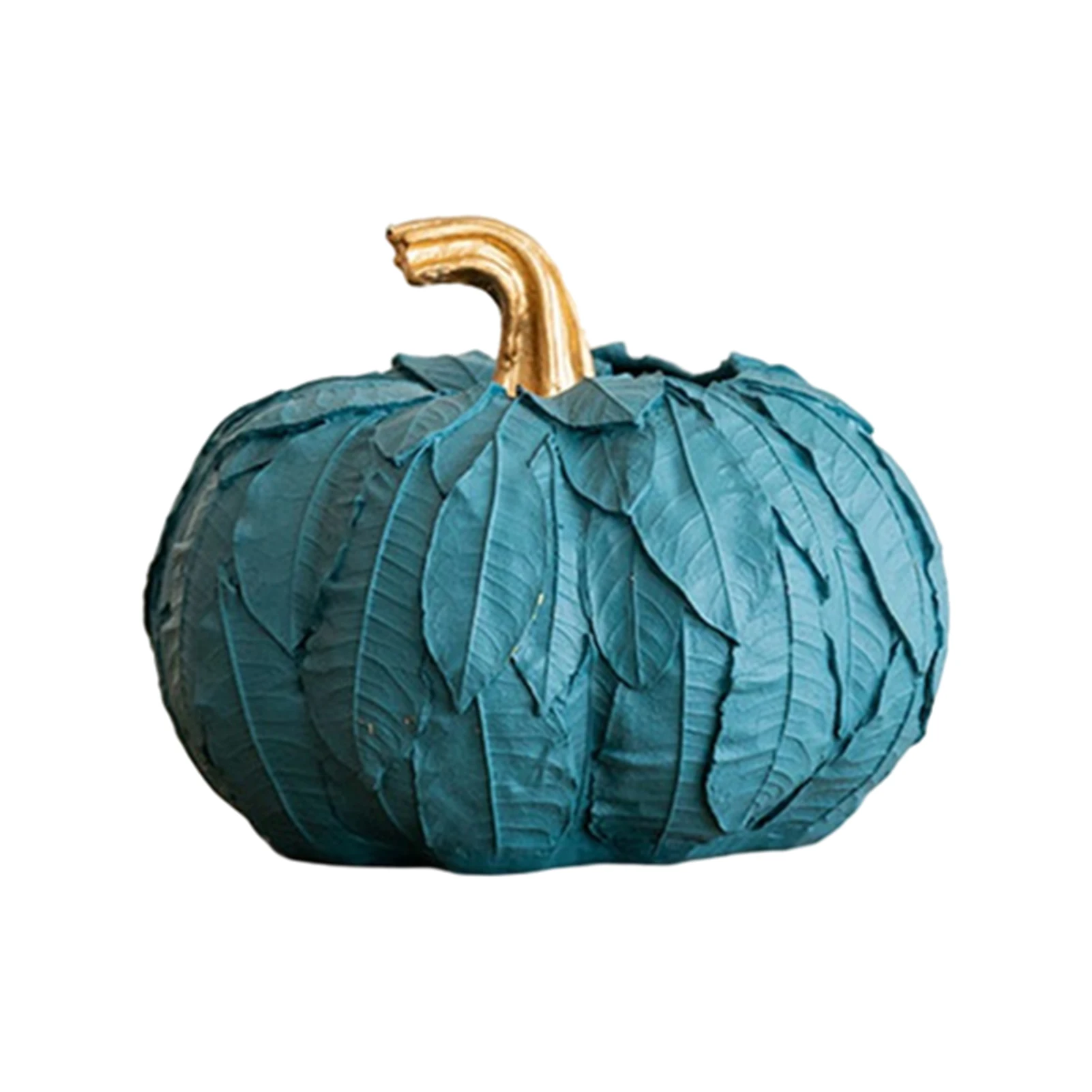 Статуя тыквы полимерные фрукты украшения фигурки листья цветочная композиция