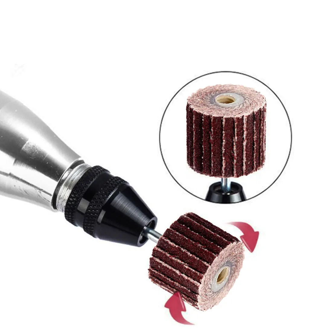 

10 Pieces Grinding Wheel Polishing Wheel Of Dremel Accessory Polishing Wheel Set, Sandpaper Sanding Disc,Snap-On Power Tool
