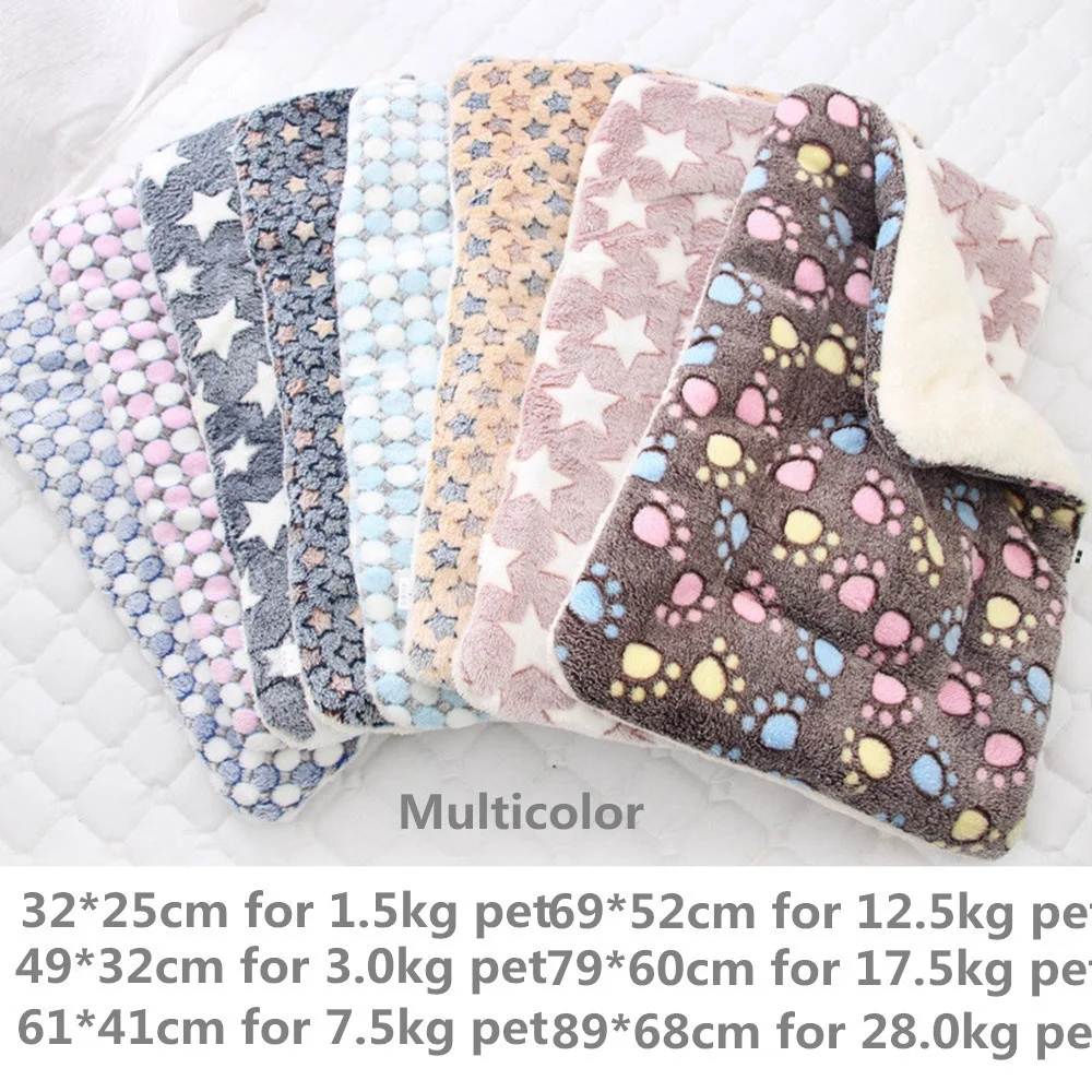 Коврик для домашних животных осенне зимнее теплое универсальное одеяло кошек
