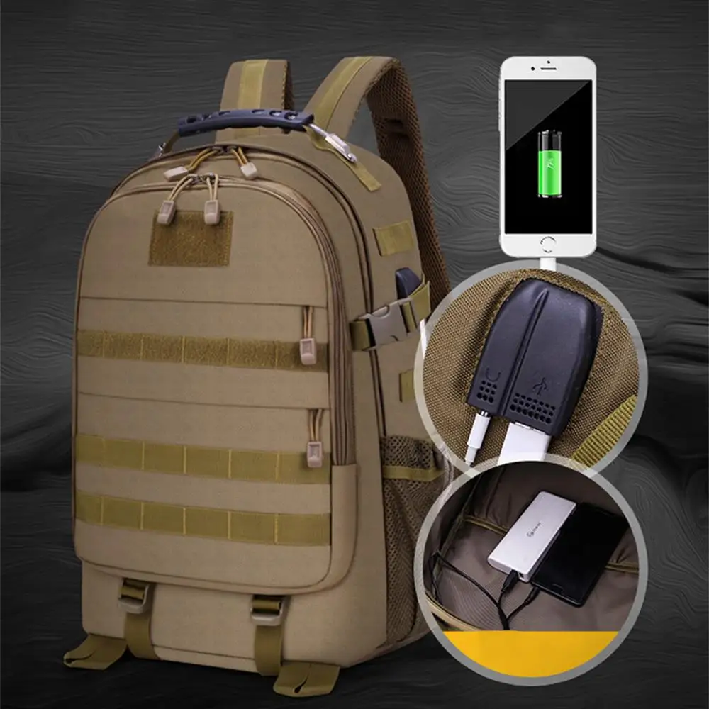 

Unisex Polyester Travel Bag Field Pack Encrypted Oxford Cloth Durable 6.5cm Outdoors Mountaineering Backpack Portable Cycling