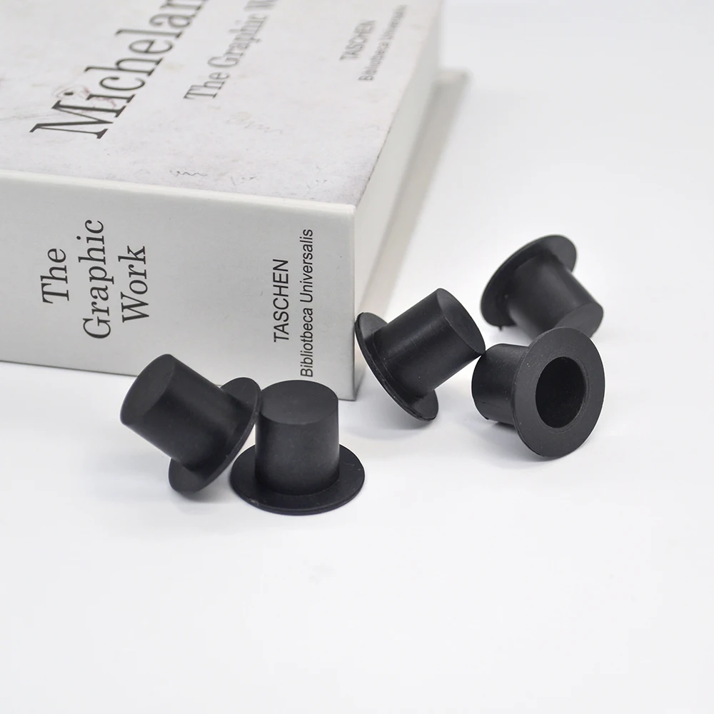 24 шт. Мини шляпа клоуна Снеговик черная пластиковая кукла аксессуары сделай сам