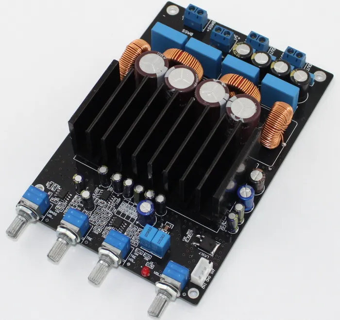 

DC32V 142 * 97MM Class D Digital Power Amplifier Board TAS5613 2.1-channel Digital Power Amplifier Board Beyond TPA3116 LM1875