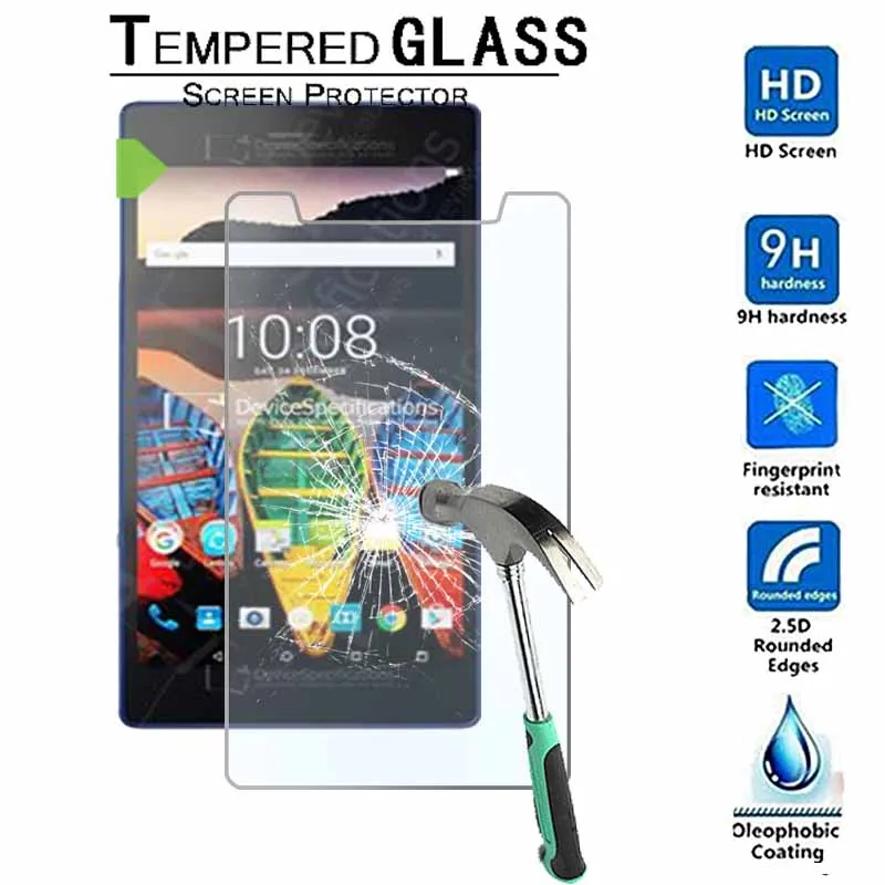 

For Lenovo Tab3 8 LTE - 9H Ultra clear Premium Tablet Tempered Glass Screen Protector Film Protector Guard Cover