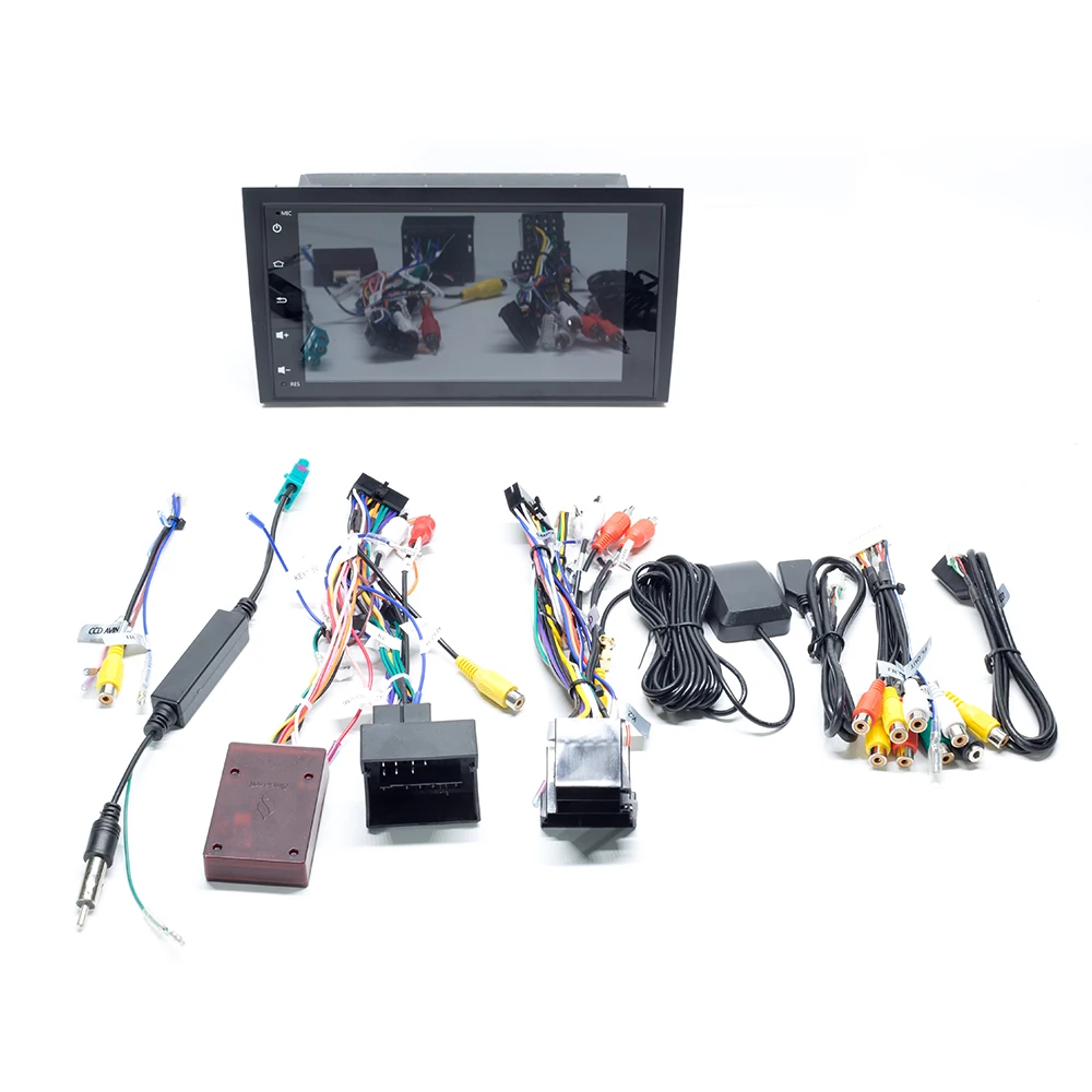 Автомагнитола 2 Din Android 11 для Audi A4 B6 B7 S4 RS4 SEAT Exeo 2002-2008 GPS-навигация стерео головное