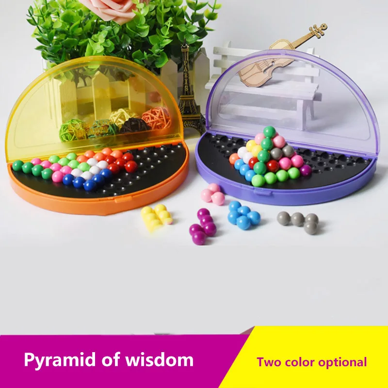 IQ Pearl логическая игра для ума игрушка детей пирамида бисер головоломка