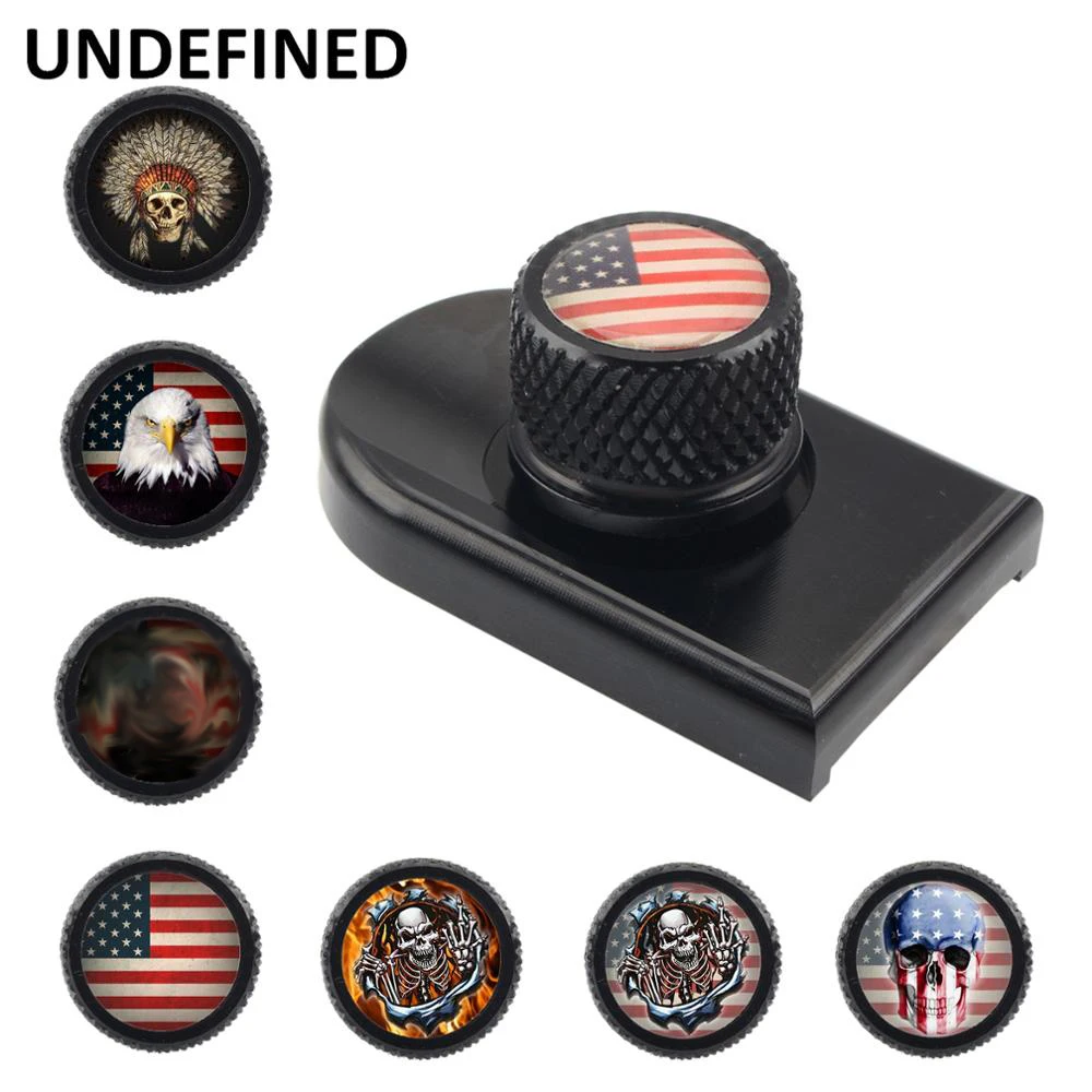 

Rear Billet Motorcycle Seat Bolt Tab Screw Nut Knob Cover for Harley Sportster Touring Road Glide Softail Dyna Fat Boy 1996-2018